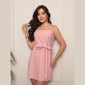 vestido rosa